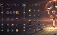 The Conqueror Rune setup (Image via Riot Client)